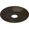 Ekena Millwork Adonis Ceiling Medallion (Canopies up to 10 1/4"), 16 1/8"OD x 3 5/8"ID x 1"P, Stone Hearth Crackle CM16ADSHC - alternate 4